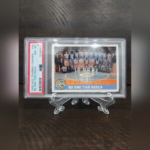 Michael Jordan 1992 ACC Tournament Champions #29 UNC Tar Heels PSA 8